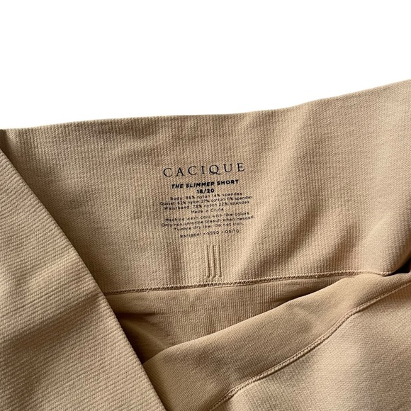 Cacique Women's Size 18/20 The Slimmer High-Waist Shaping Short - Picture 3 of 4